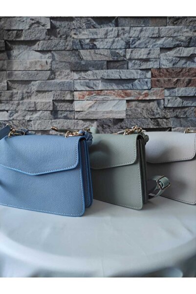 Zeyvar Zarf Kapak Suni Deri Kadın Çantası