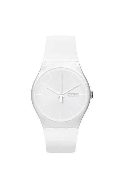 Swatch SO29W704-S14 Swatch White Rebel Unisex Wristwatch