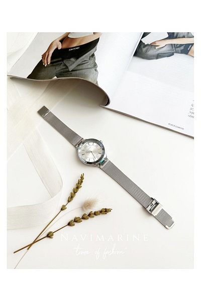 Navimarine Silver Color Women's Wristwatch