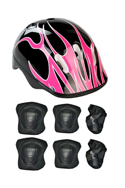 Fark Teknoloji Scooter Paten Bisiklet Kask Dizlik Dirseklik Bileklik Set (3-1...