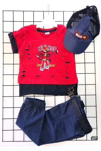Miracle 3 Piece Set for Boy - T-shirt, Pants and Hat