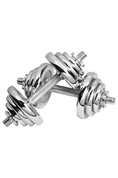 alpin fit Alpin Db-20 Krom Kaplama Metal Dambıl Seti