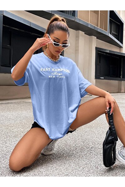 MODAVİBE Γυναικεία - Μοντέρνα κοντομάνικη μπλούζα