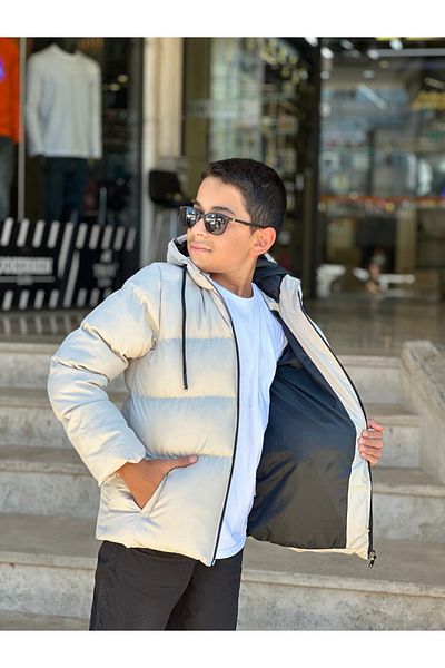 DOXGER Palton puf cu personalitate pentru copii