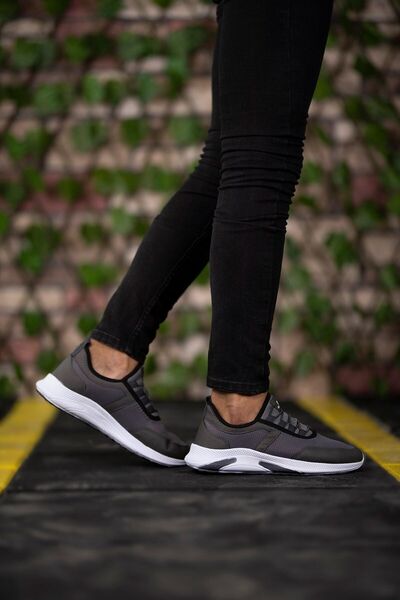 Riccon Zakouřené bílé unisex tenisky0012035