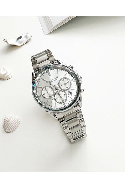 Navimarine Silver Color Women's Wristwatch