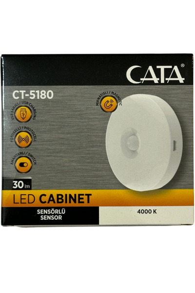 Cata CT-5180 4000K (Günışığı) Mıknatıslı Kabin Led Aydınlatma