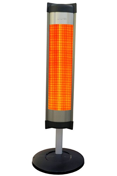 UFOMAX Klasik Tmr (TERMOSTATLI) 1800w Carbon Elektrikli Isıtıcı Füme Eloksal Uc-650