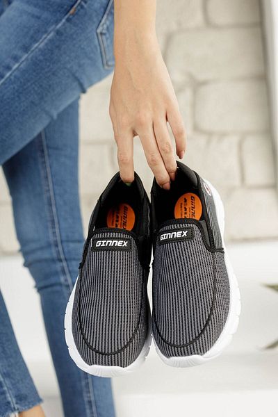 Riccon Zakouřené bílé unisex tenisky001204