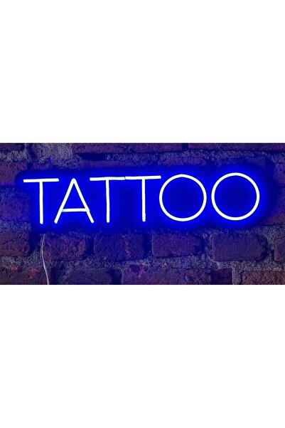 Neon tattoo neon led duvar aydınlatması