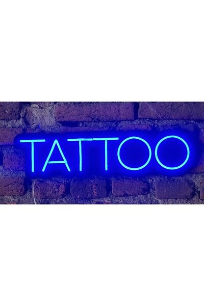 Neon tattoo neon led duvar aydınlatması