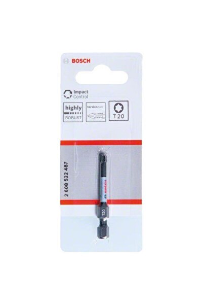Bosch Aksesuarlar Bosch Impactc Torx Bits Ucu T20 X 50 Mm 1'li 2608522487