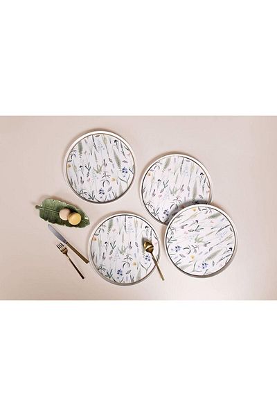 Porland Botanical 4-Piece Serving Set 27 Cm 04alm007313