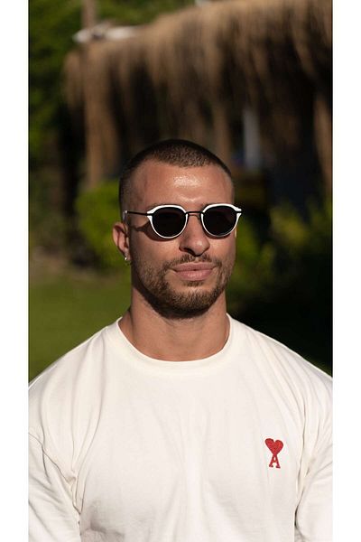 Angel Eyes White Frame - Ce Certificated, Uv400 Protection SunGlasses (women/men)