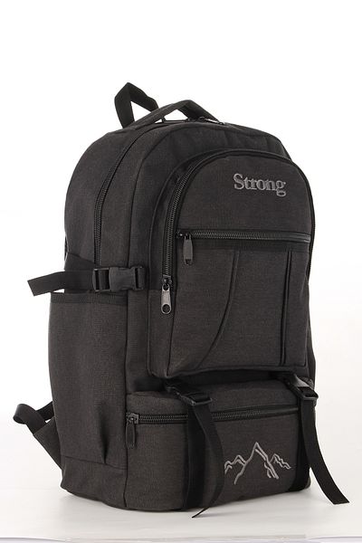 Strong Bag Unisex Canvas Fabric - Outdoor Backpack με θήκη φορητού υπολογιστή, Σακίδιο πλάτης Mountaineer - Escp01