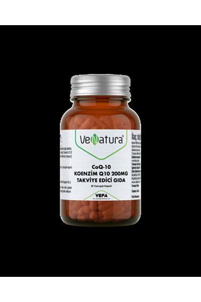 VeNatura Coq10 Coenzyme Q10 200 Mg 30 Capsules