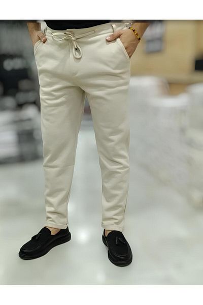 Edacan Men's Jogger Pants - ButtoneD anD Double Leg