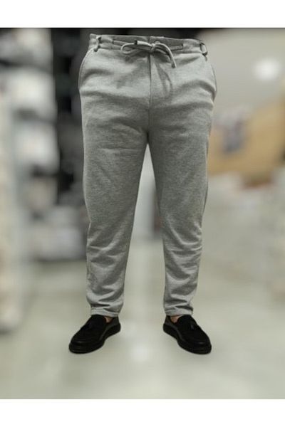 Edacan Men's Jogger - ButtoneD anD Double Leg Trousers