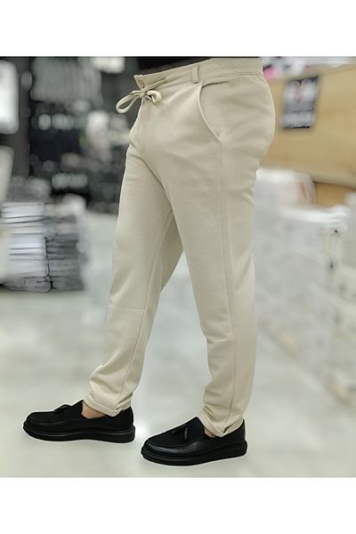 Edacan Men's Jogger Pants - ButtoneD anD Double Leg