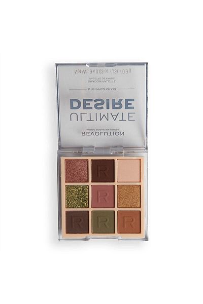 Revolution Ultimate Desire - Striped Khaki Eyeshadow Palette