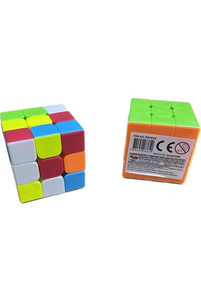 cayenna Vardem Neon Renkli Magic Cube 3x3x3 Zeka Küpü