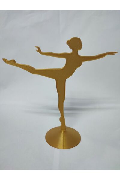 Nerva Design 3D حامل مجوهرات بتصميم راقصة الباليه المزخرف من البلاستيك الصلب - منظم وحلقة/حلق/قلادة