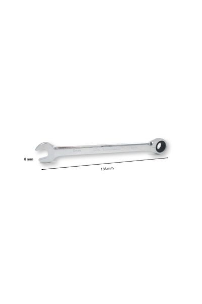CETA FORM 8 Mm Ratchet Combined Wrench - B05-08