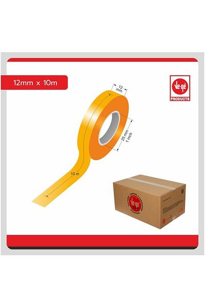 Ve-ge 12x10 Mini Pack 2 Packs Cellophane Tape with Tape Cutter