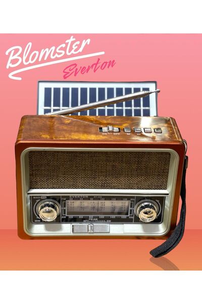 BLOMSTER Everton Rt-824 FENERLİ özelikli-Bluetooth, Usb/sd/aux/fm 3 Band Rady...