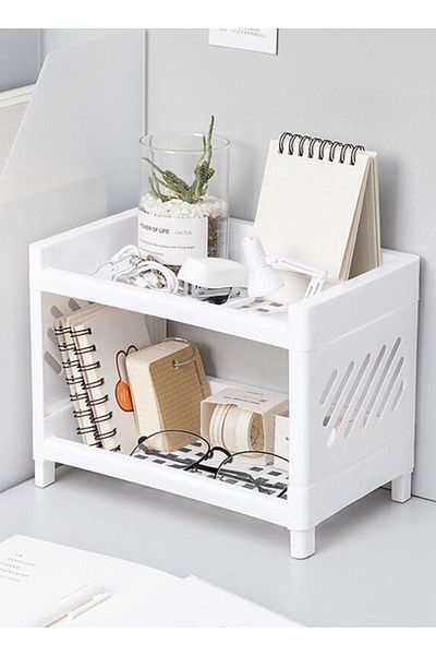 Poomy Spice Rack 2 Tiers Kitchen Organizer Organizer