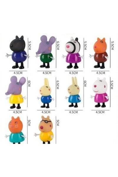 Schulzz Fx Pig 10 Piece Playmates - Star Collection 210035