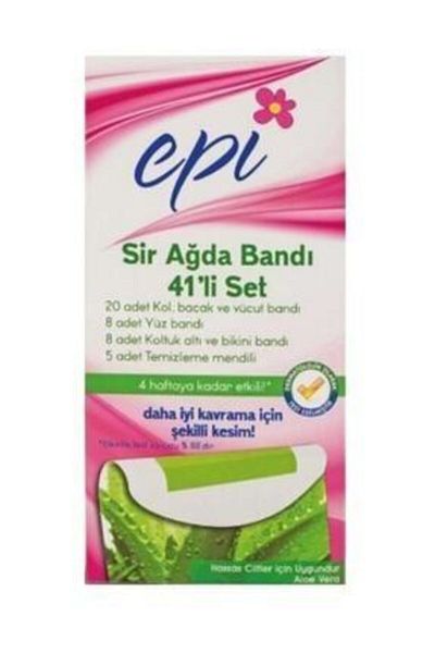 Epi Waxing Stripes Set of 41 Aloe Vera Sir