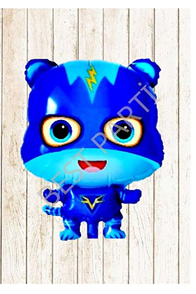 BEST PARTİ DOĞUM GÜNÜ PARTİ SÜSLERİ Cat Child Blue Foil Balloon
