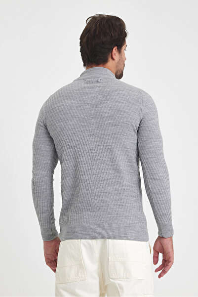 Tarz Cool men's Patterned Cotton knitwear Sweater - Half Turtleneck, Standard Fit