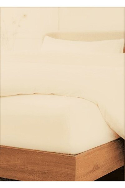 PIRILTI COLLECTION Natural Double Sheet Set (180X200 30cm 50X70 2 Pcs)