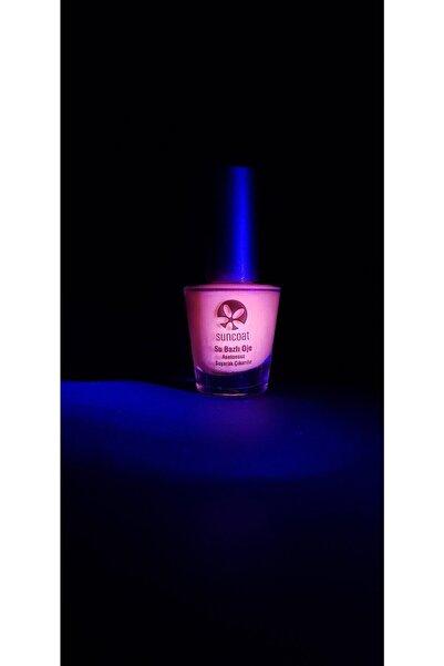Suncoat Fosforlu, Neon, Karanlıkta Parlayan Oje Pembe - Glow In The Dark, Su Bazlı, 3+ Yaş Çocuk