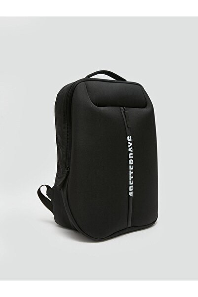 LC Waikiki Lcw příslušenství - Černě potištěný pánský batoh