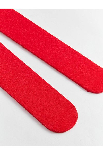 LC Waikiki Lcw Baby - Red Basic 2 Piece Baby Girl Pantyhose Set