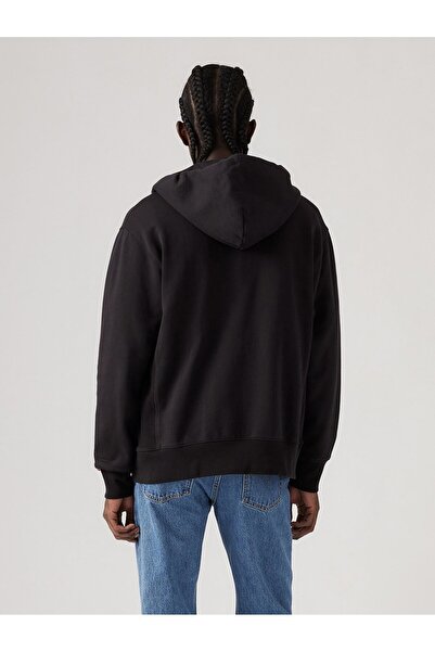 Levi's Pánská černá mikina Levis s kapucí – CArdigAn A9265-0000 na zip