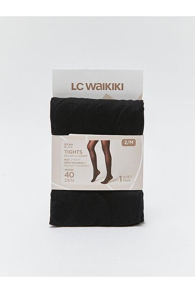 LC Waikiki Lcw Dream Black Denier Matte Women's Pantyhose - 40 Model