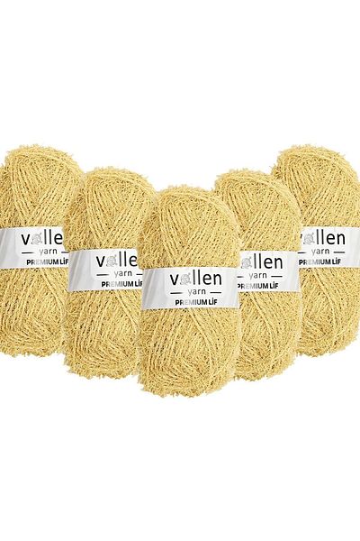 vollen yarn 5 τεμάχια Premium σκληρό νήμα μπάνιου, σχοινί με κρόσσια, σχοινί πλεξίματος χειρός, σκληρό νήμα