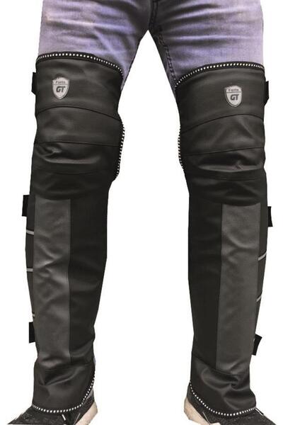 Tex Forte Gt 297 Yerli Suni Deri Pamuklu Kışlık Motosiklet Bacak Ve Dizlik Rüzgar Koruma