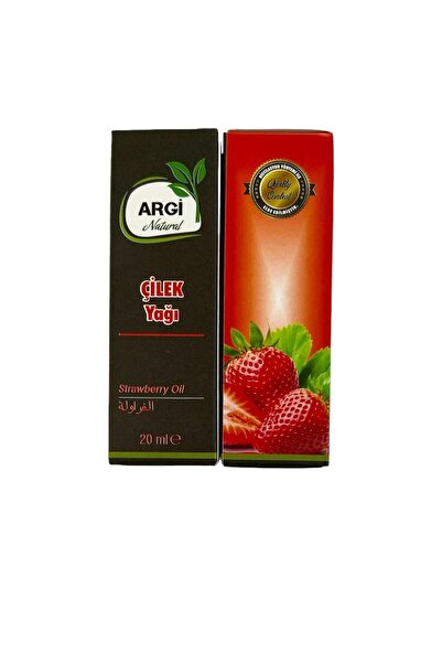 ARGİ زيت الفراولة الطبيعي 20 مل