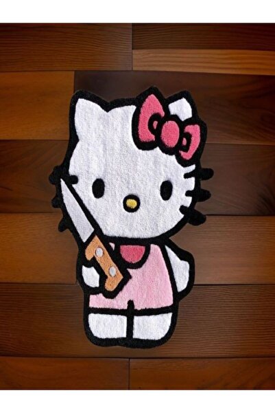 dogaf Hello Kitty Pembe Kilim