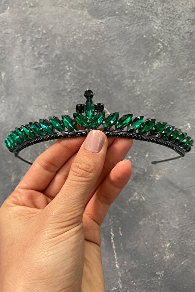 Bontex تاج هينا رفيع مرصع بالأحجار تاج هينا للعروس – إكسسوارات شعر أخرى – إكس...