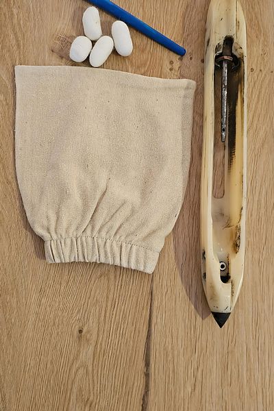 Bahtiyar İpek Raw Silk Pouch