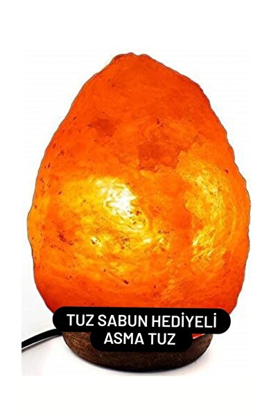asma Tuz Doğal Çekiçlenniş 3-4 Kg Büyük Pembe Himlaya Anahtarlı Kabnlo Ve Tuz...