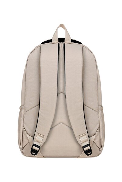 Çantaland Σακίδιο πλάτης γυμνασίου και γυμνασίου από ύφασμα Crinkle με πολυτελές δώρο μπρελόκ μαϊμού