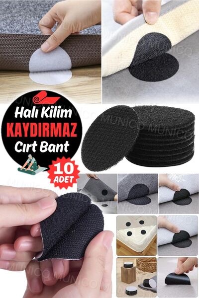 Munico Siyah Halı Kaydırmaz Bandı