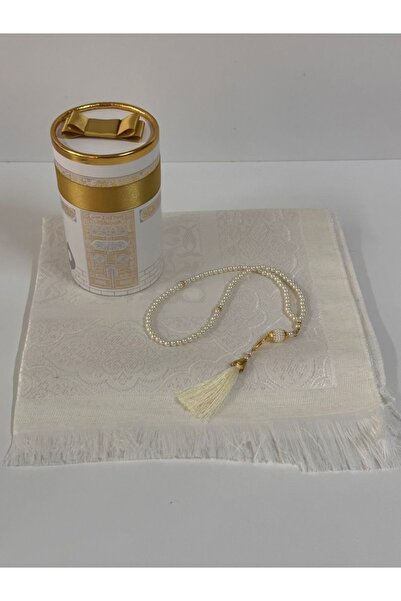 çeyizlik setim Prayer Rug and Mawlid Gift Set in Cylinder Box
